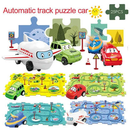 CustomCreativ™ Puzzle Car Track Set Accessories